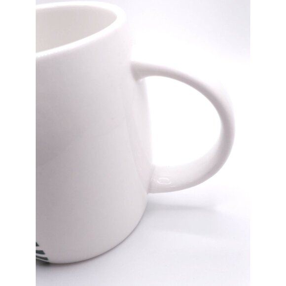 Starbucks White & Green Logo Ceramic Coffee Mug 12 Oz Modern Design Durable - Picture 4 of 8